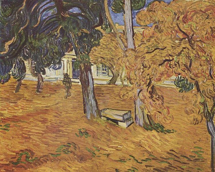 Park des Spitals, Vincent Van Gogh